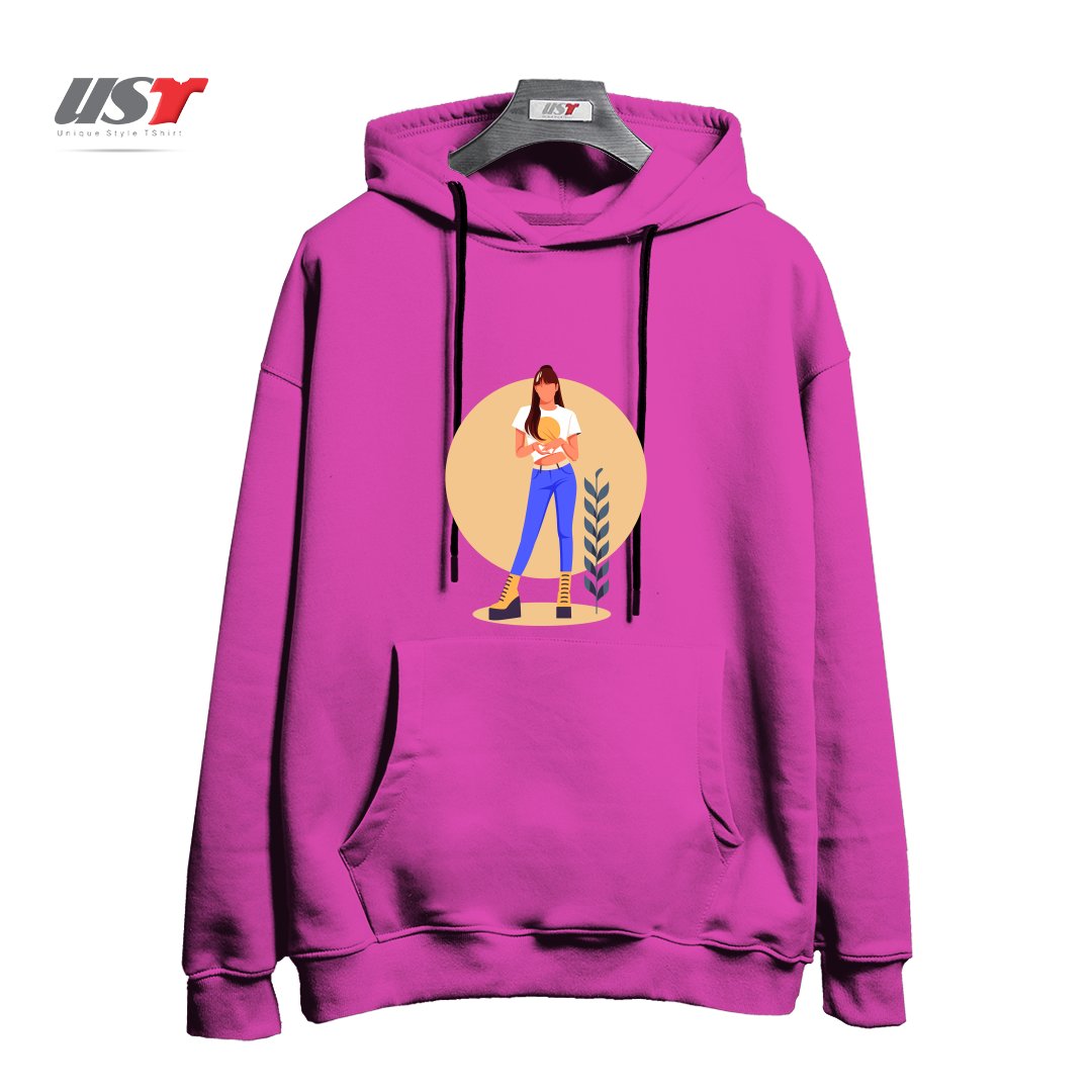 هودی اورسایز طرح Life Style33