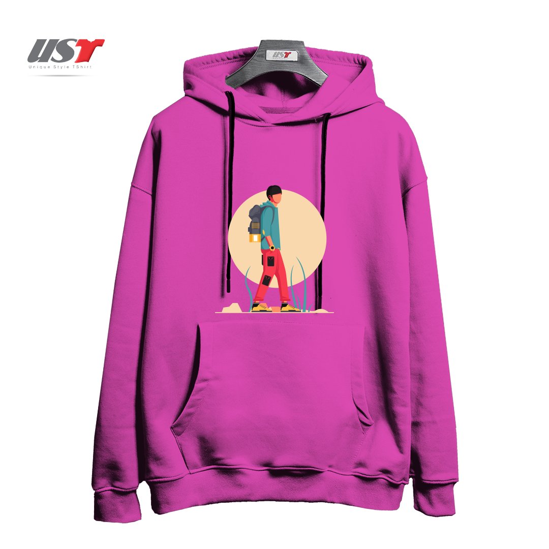 هودی اورسایز طرح Life Style35