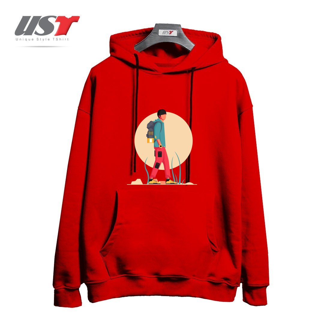 هودی اورسایز طرح Life Style35