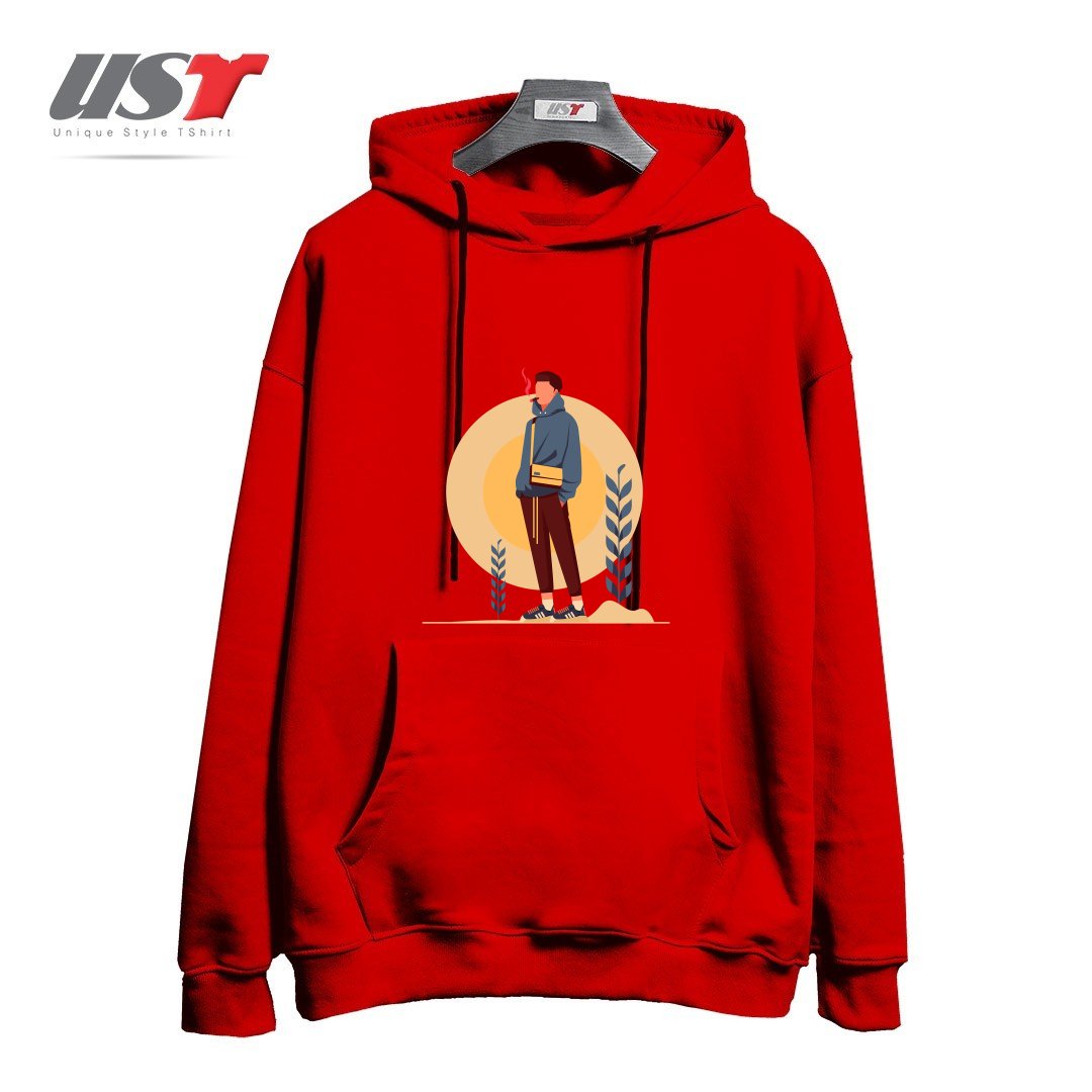 هودی اورسایز طرح Life Style36