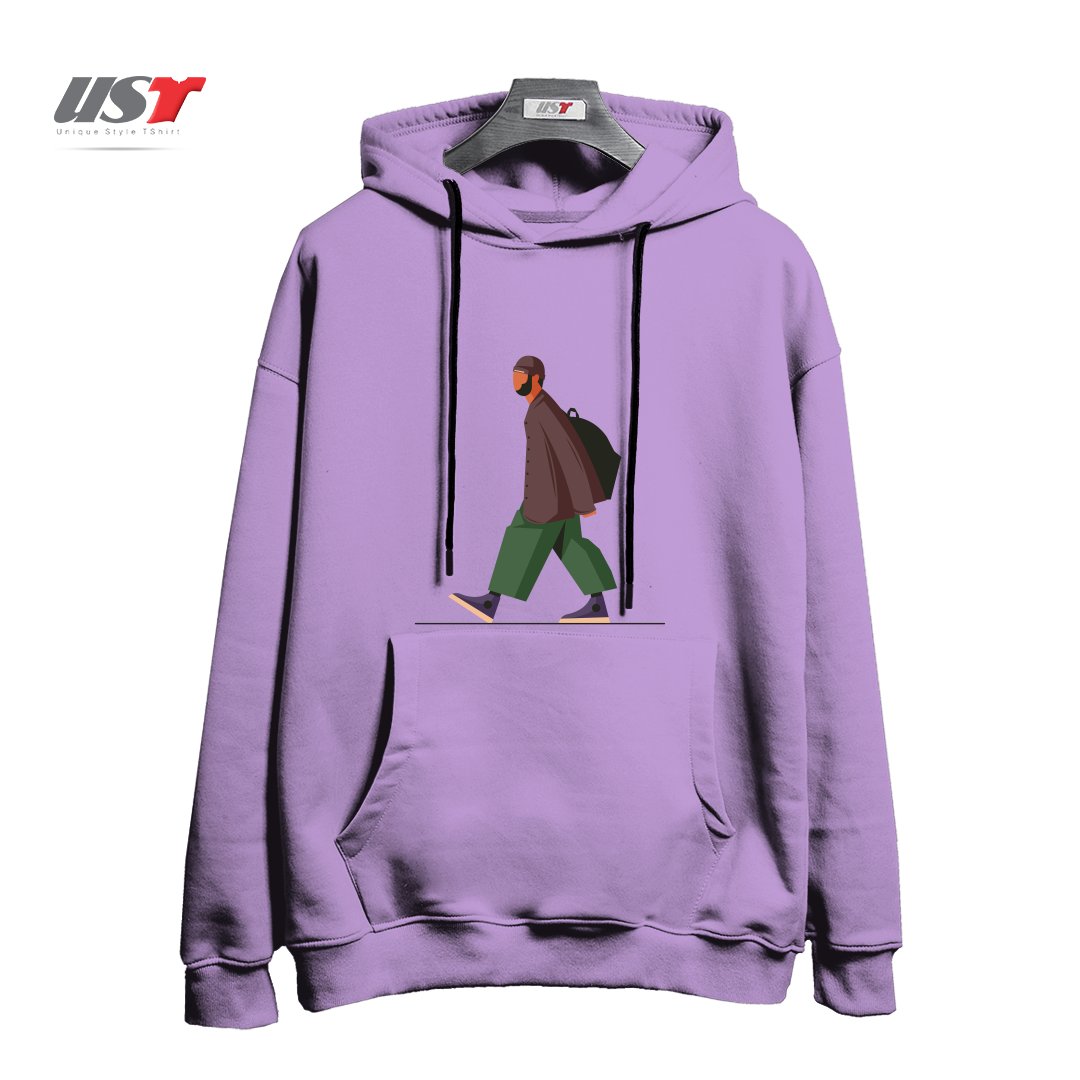 هودی اورسایز طرح Life Style37