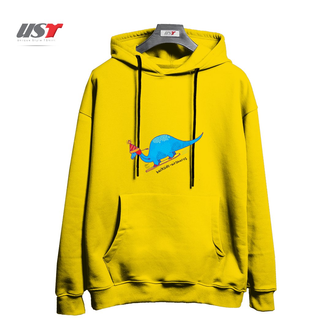 هودی اورسایز طرح BACKSIDE-AIRSAURUS