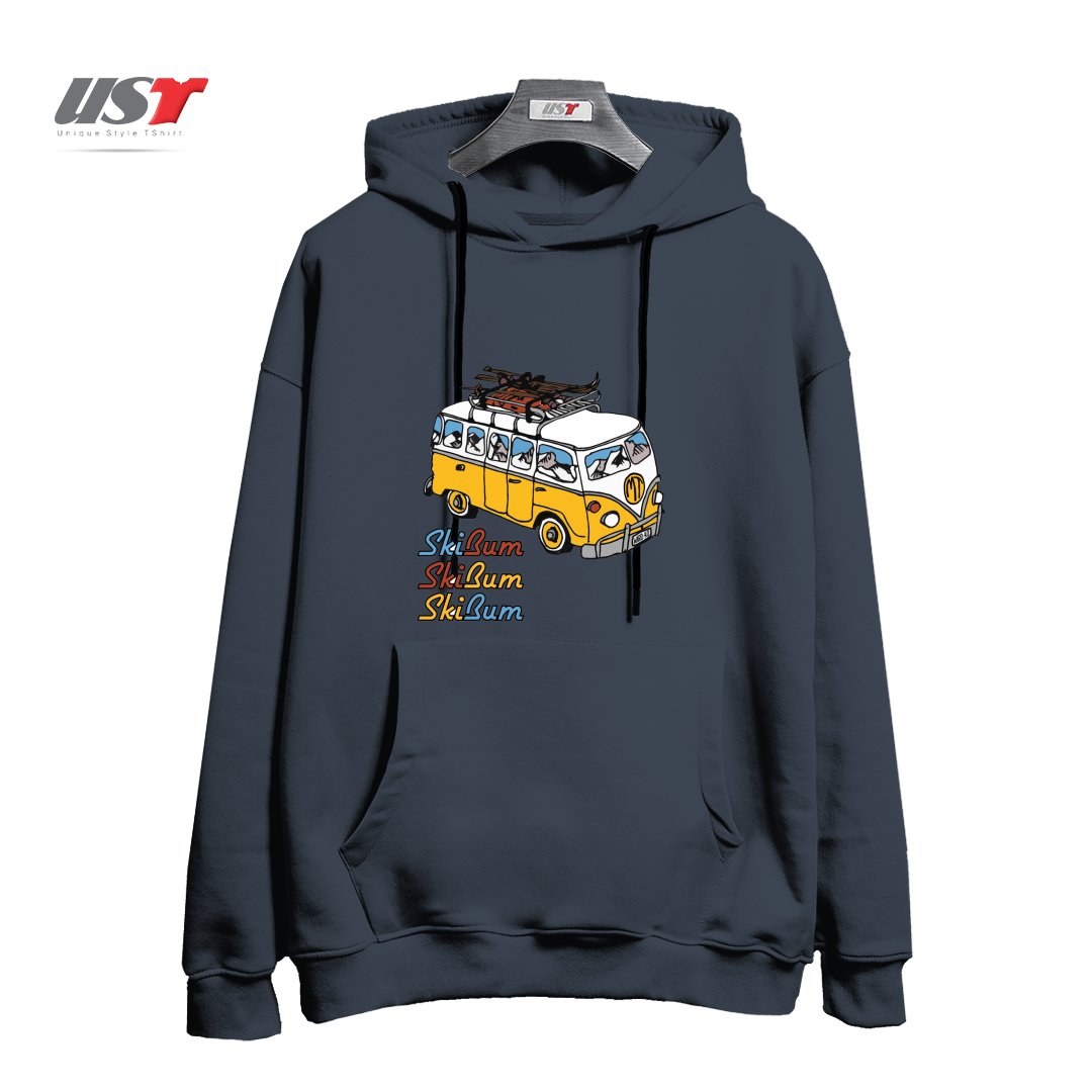 طرح MT SKI BUM هودی اورسایزرنگ دودی