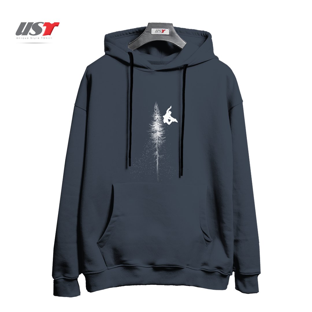 طرح MY SNOWBOARD ART7865 هودی اورسایزرنگ دودی