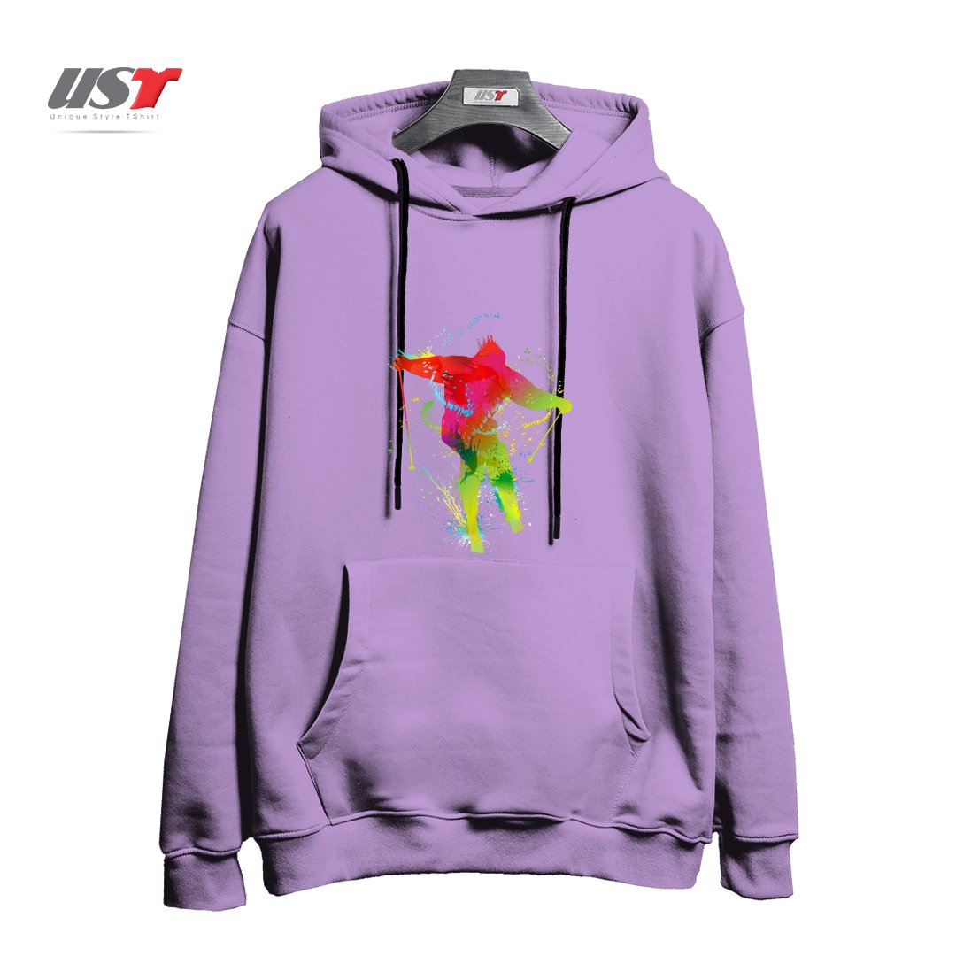 طرح SKIING هودی اورسایزرنگ یاسی