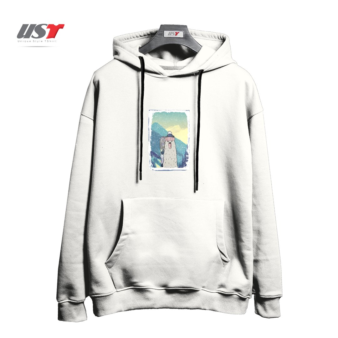 هودی اورسایز طرح WINTER GAMES AND CRAZY BEARS4