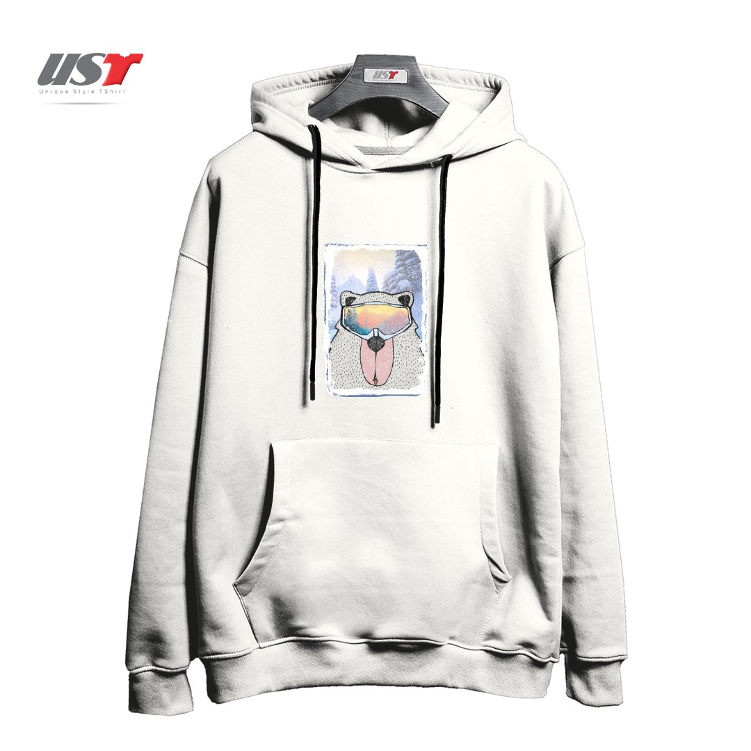 هودی اورسایز طرح WINTER GAMES AND CRAZY BEARS7