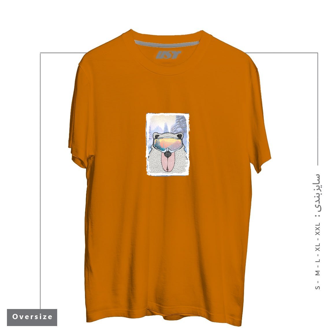 تیشرت اورسایز طرح WINTER GAMES AND CRAZY BEARS7