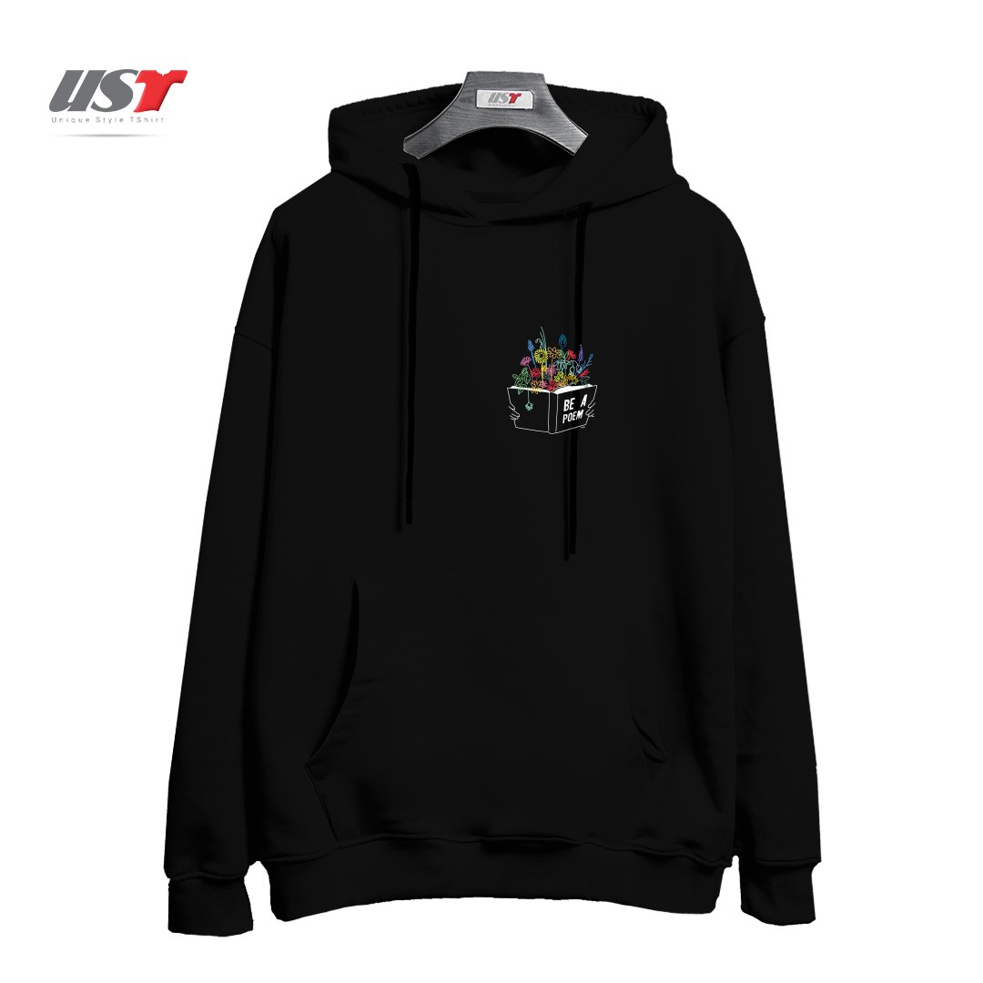 هودی اورسایز طرح BE A POEM