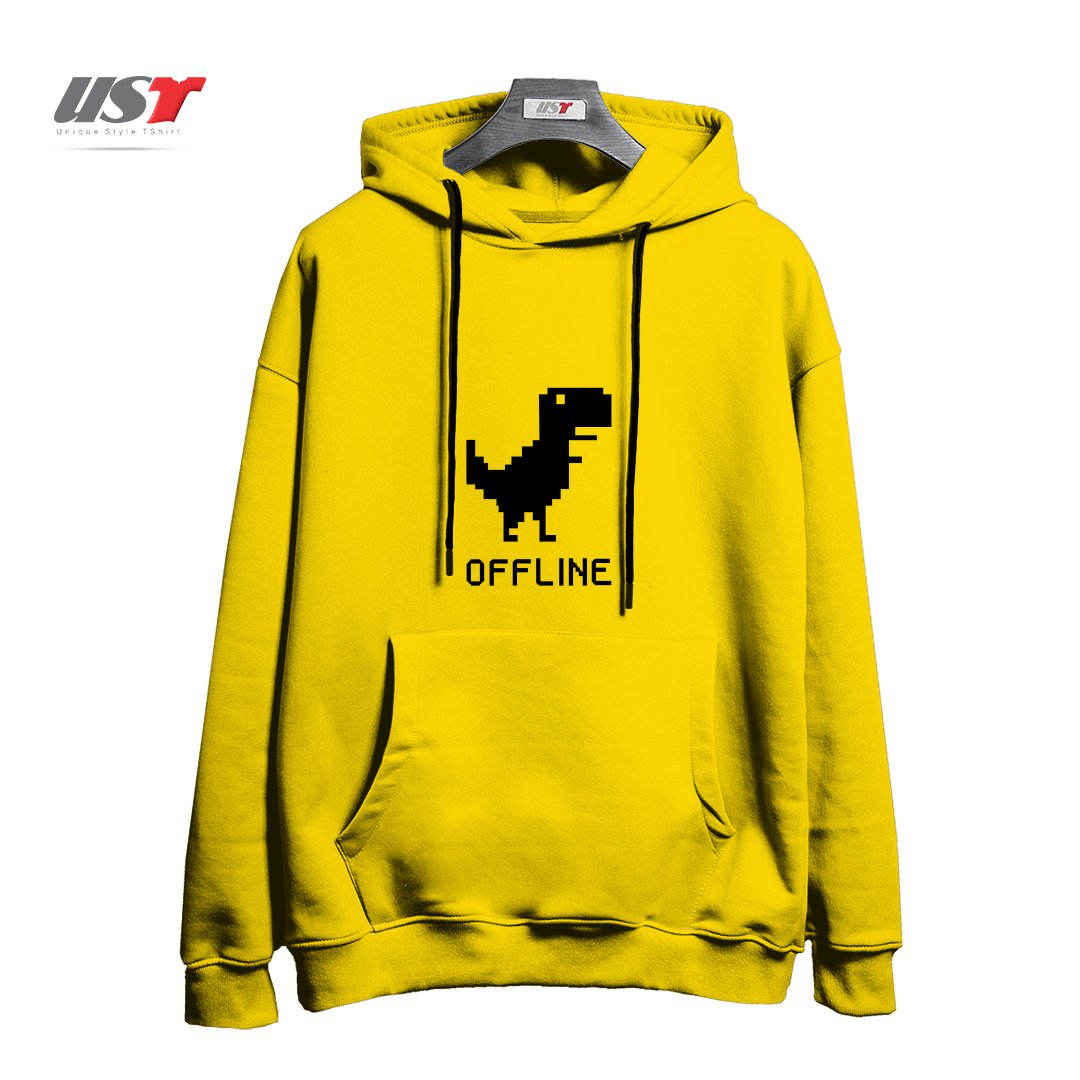 هودی اورسایز طرح DINOSAUR