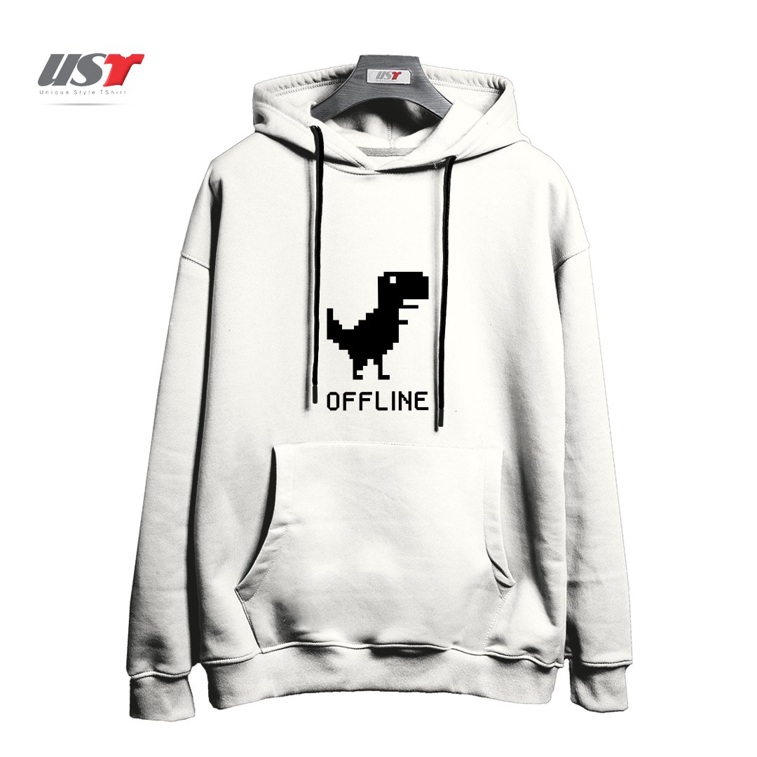 هودی اورسایز طرح DINOSAUR