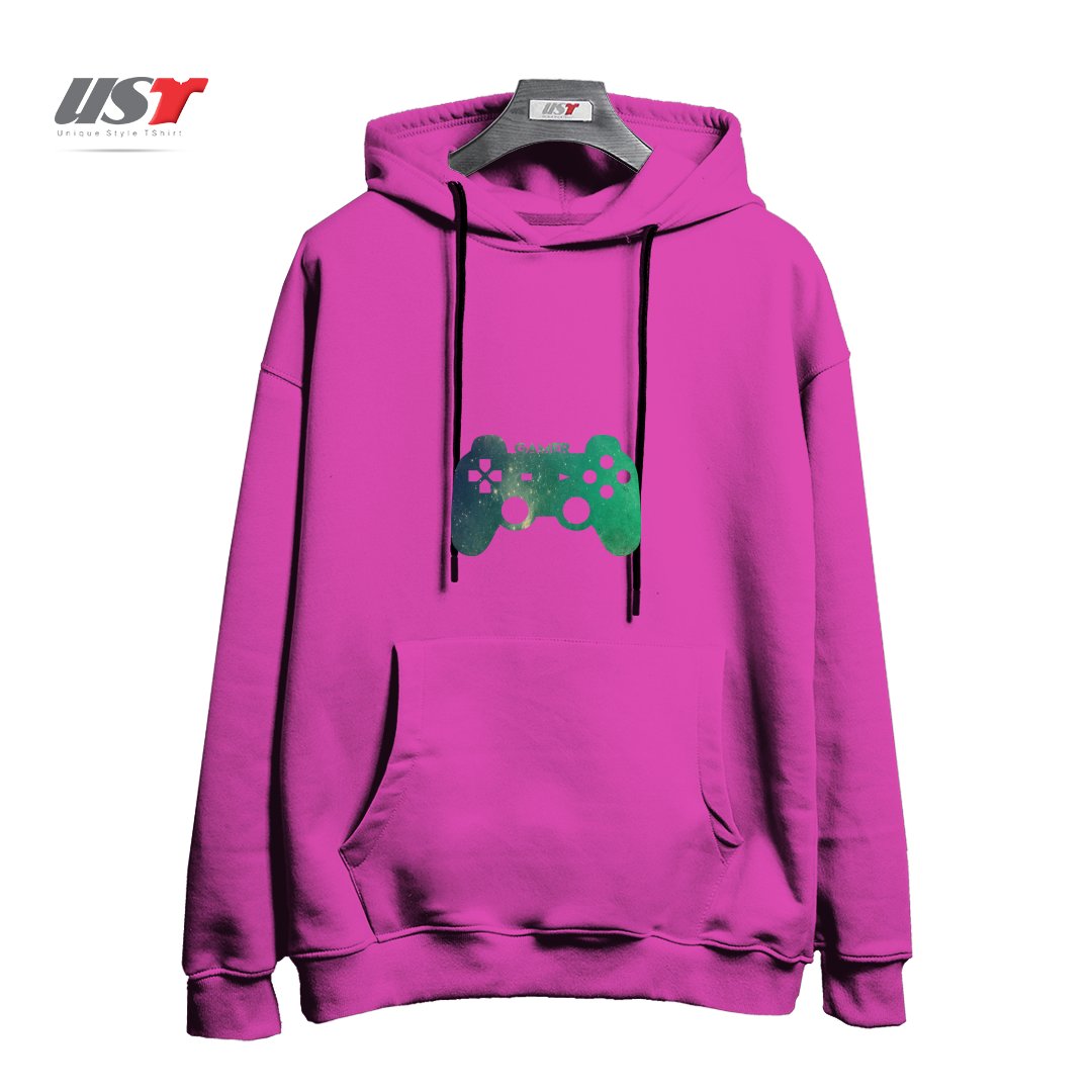 هودی اورسایز طرح GAMER TEE