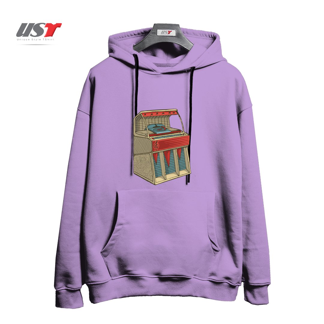 طرح GRUNGE RETRO JUKEBOX هودی اورسایزرنگ یاسی