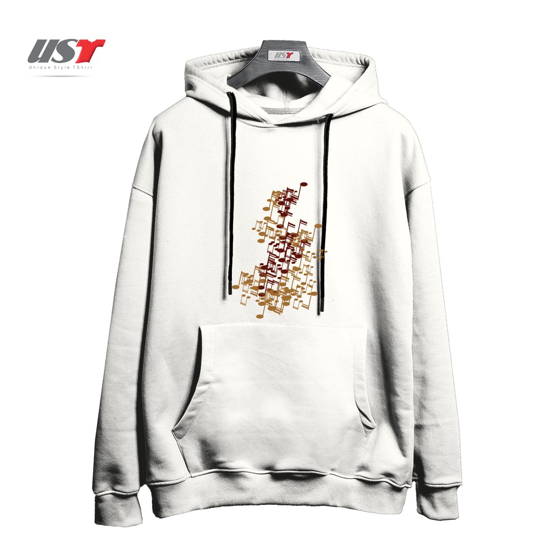 هودی اورسایز طرح MUSIC