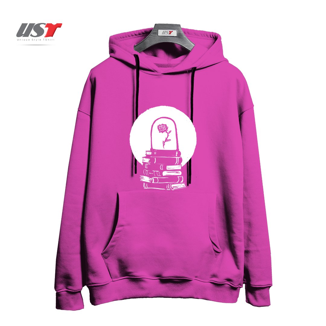 هودی اورسایز طرح ROSE