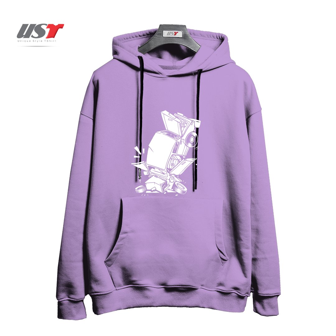 هودی اورسایز طرح AUTO DROP