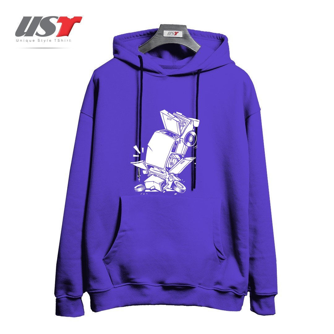 هودی اورسایز طرح AUTO DROP