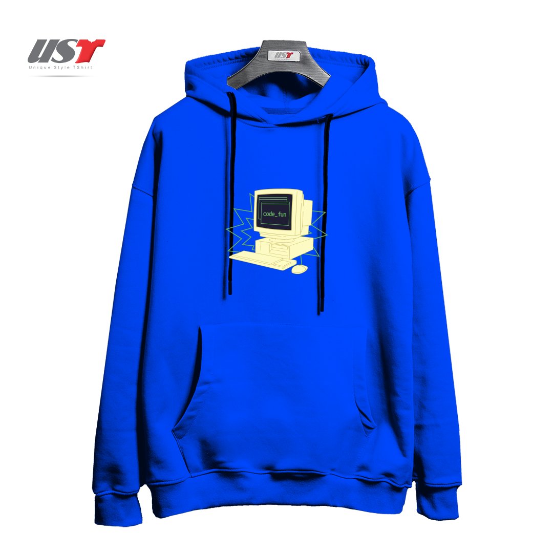 هودی اورسایز طرح COMPUTER CODING