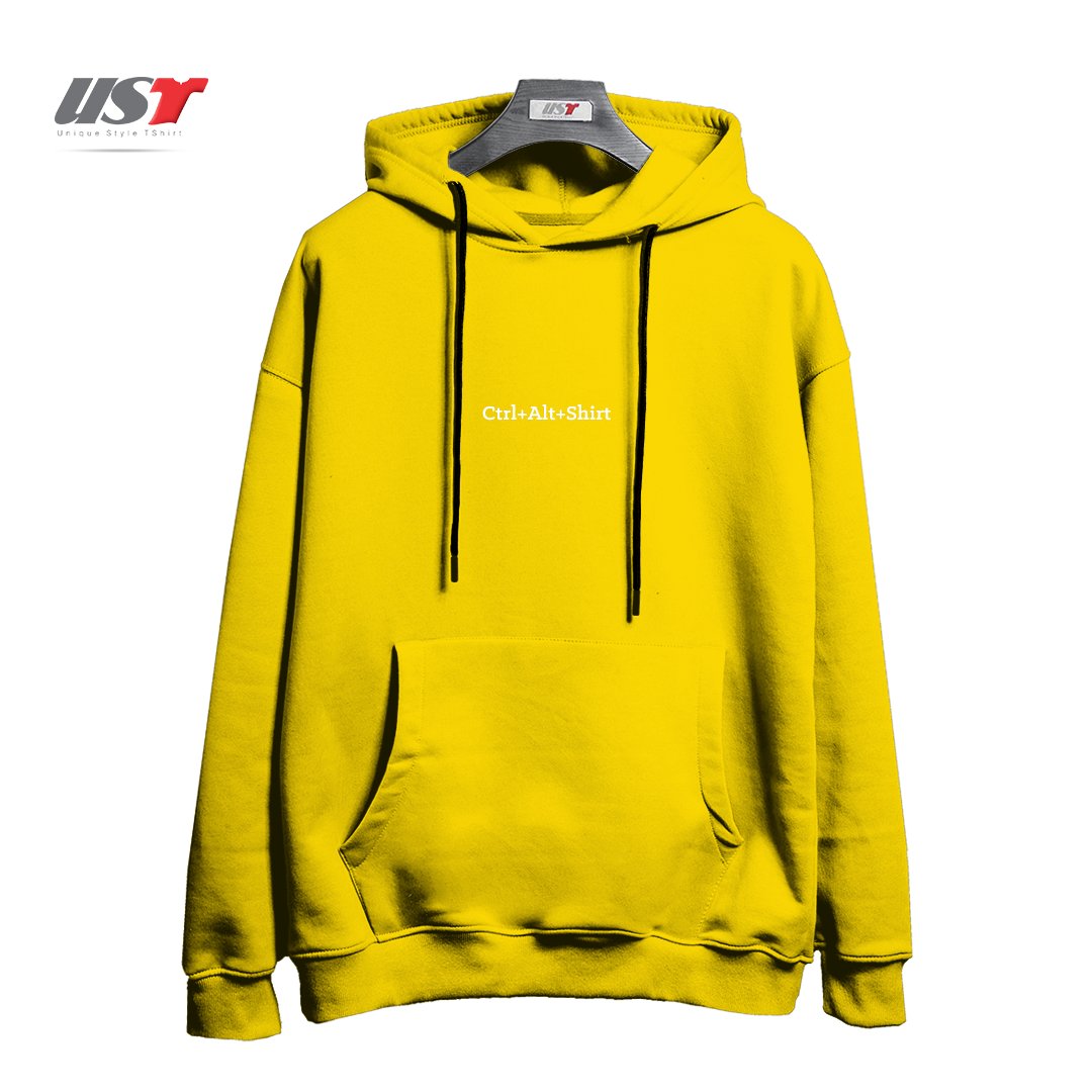 هودی اورسایز طرح CTRL+ALT+SHIRT [LINE]