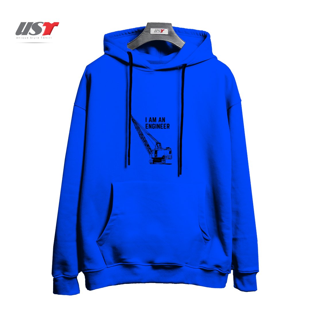 هودی اورسایز طرح I AM AN ENGINEER