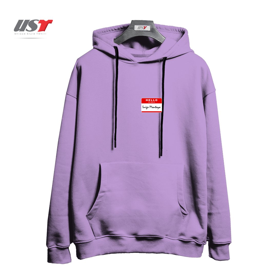 طرح HELLO MY NAME IS INIGO MONTOYA هودی اورسایزرنگ یاسی