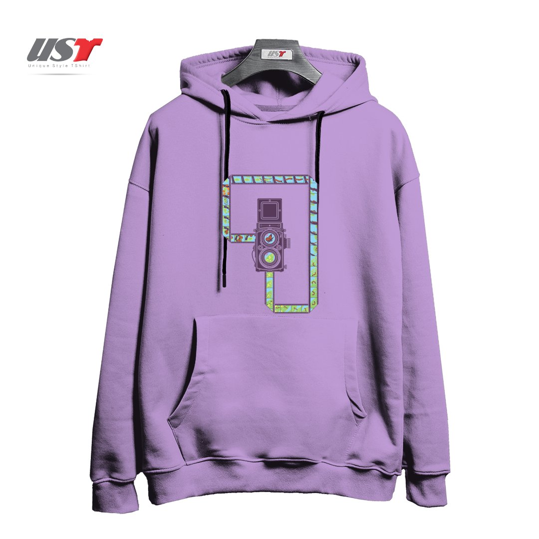 هودی اورسایز طرح CAMERA1