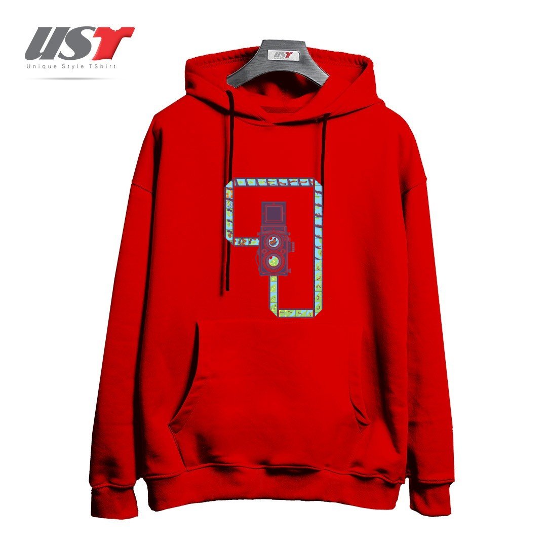 هودی اورسایز طرح CAMERA1