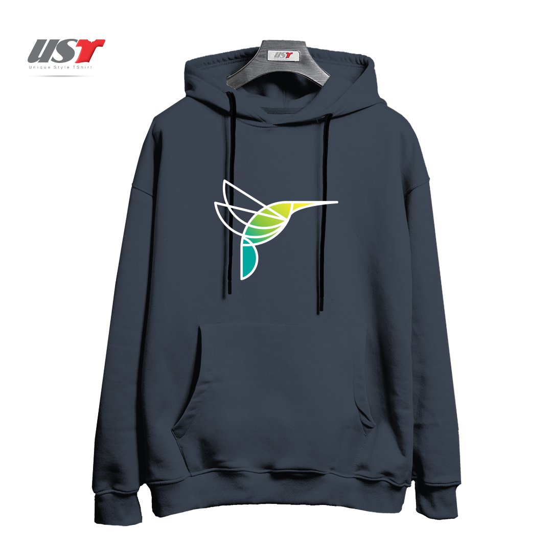 طرح HUMMINGBIRD هودی اورسایزرنگ دودی