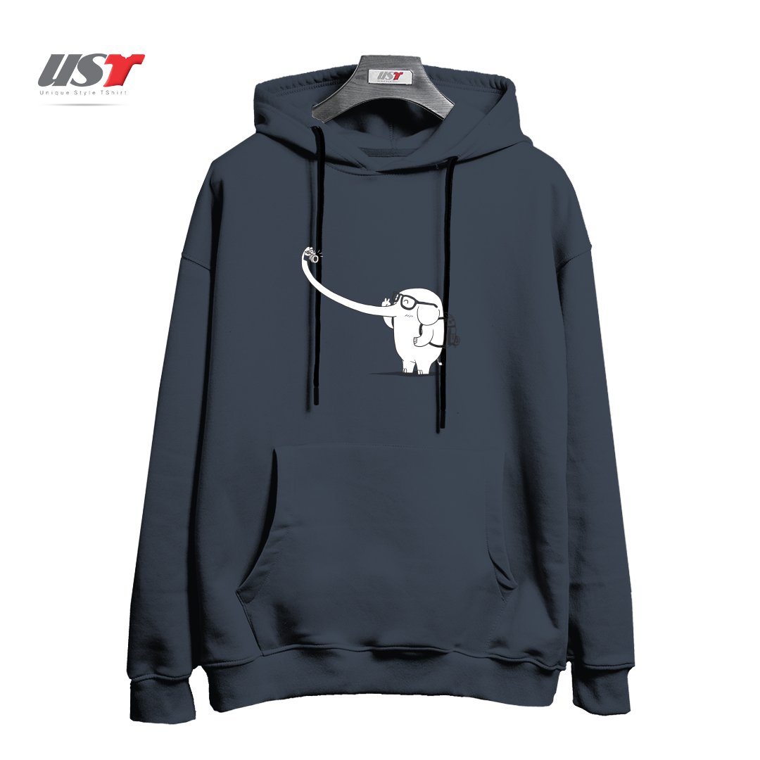 طرح LONELY TRAVELLER هودی اورسایزرنگ دودی