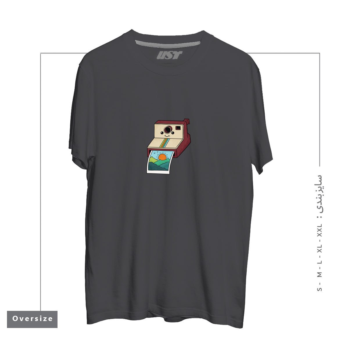 تیشرت اورسایز طرح NATURE PHOTO