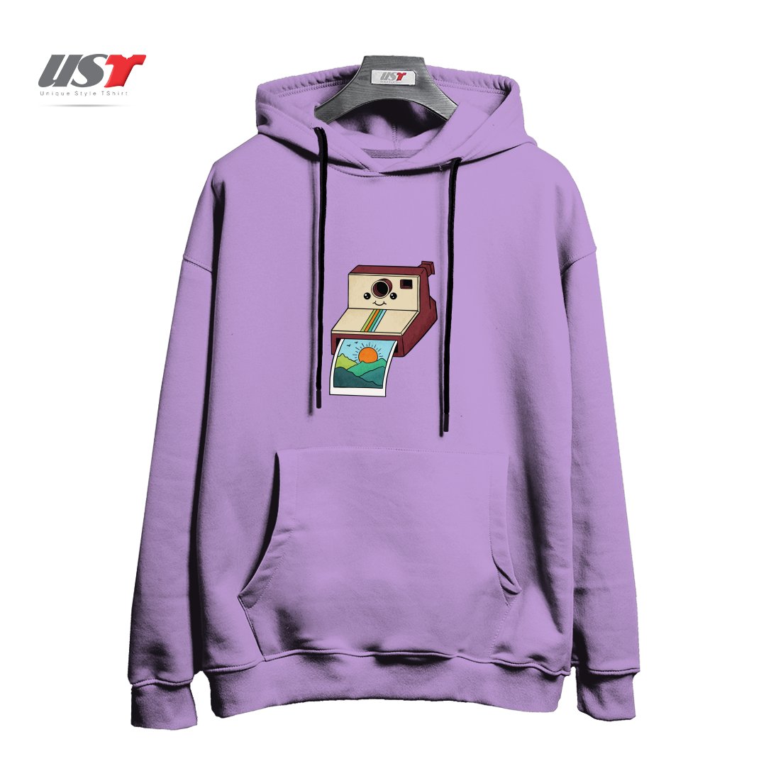 طرح NATURE PHOTO هودی اورسایزرنگ یاسی