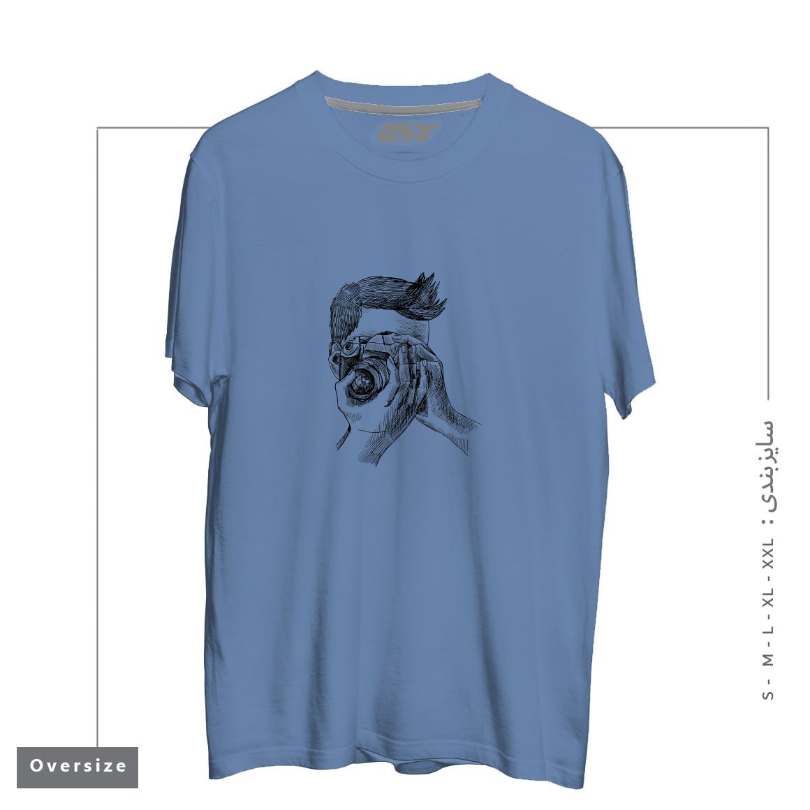 تیشرت اورسایز طرح PHOTOGRAPHER2