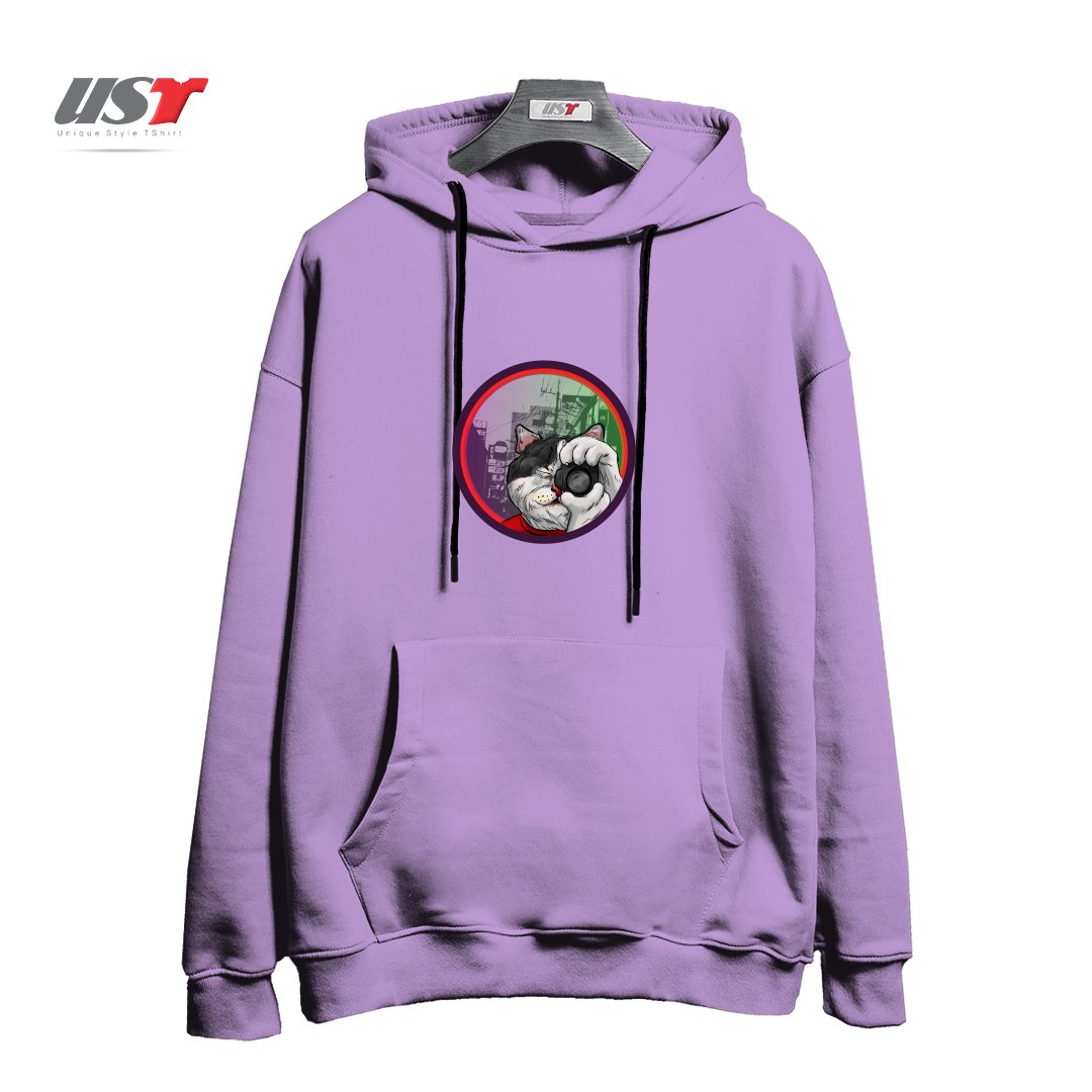 هودی اورسایز طرح STREET CAT TOKIO