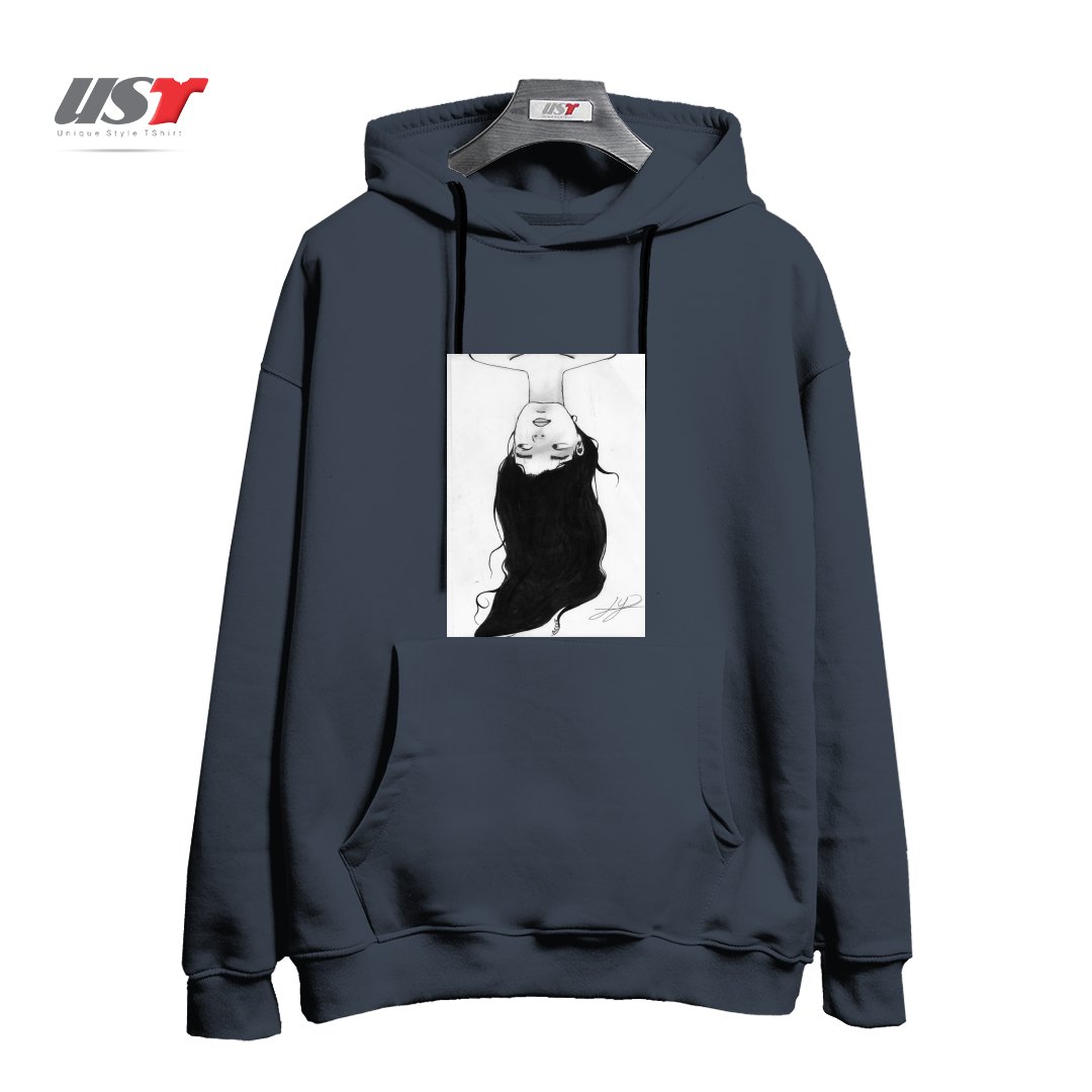 طرح WATER هودی اورسایزرنگ دودی