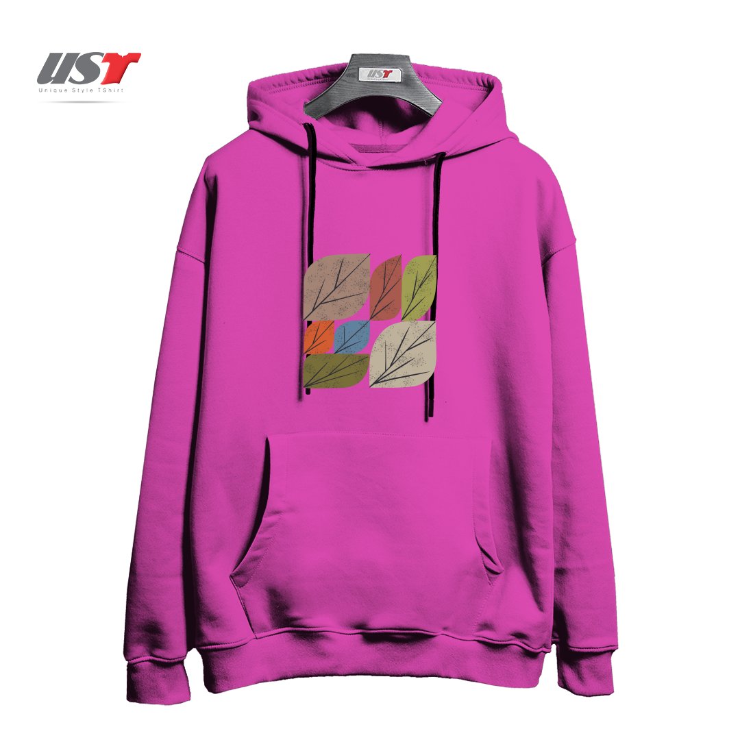 هودی اورسایز طرح LEAF GRID