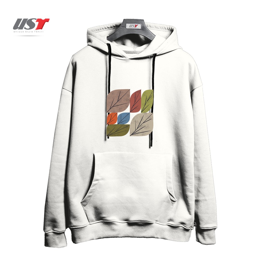 هودی اورسایز طرح LEAF GRID