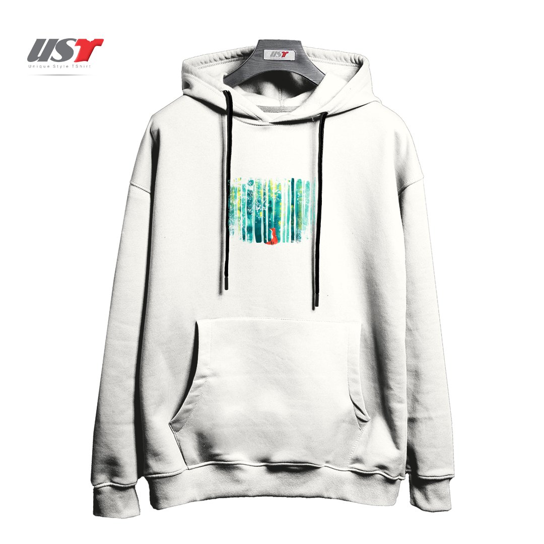 هودی اورسایز طرح LONE FOX