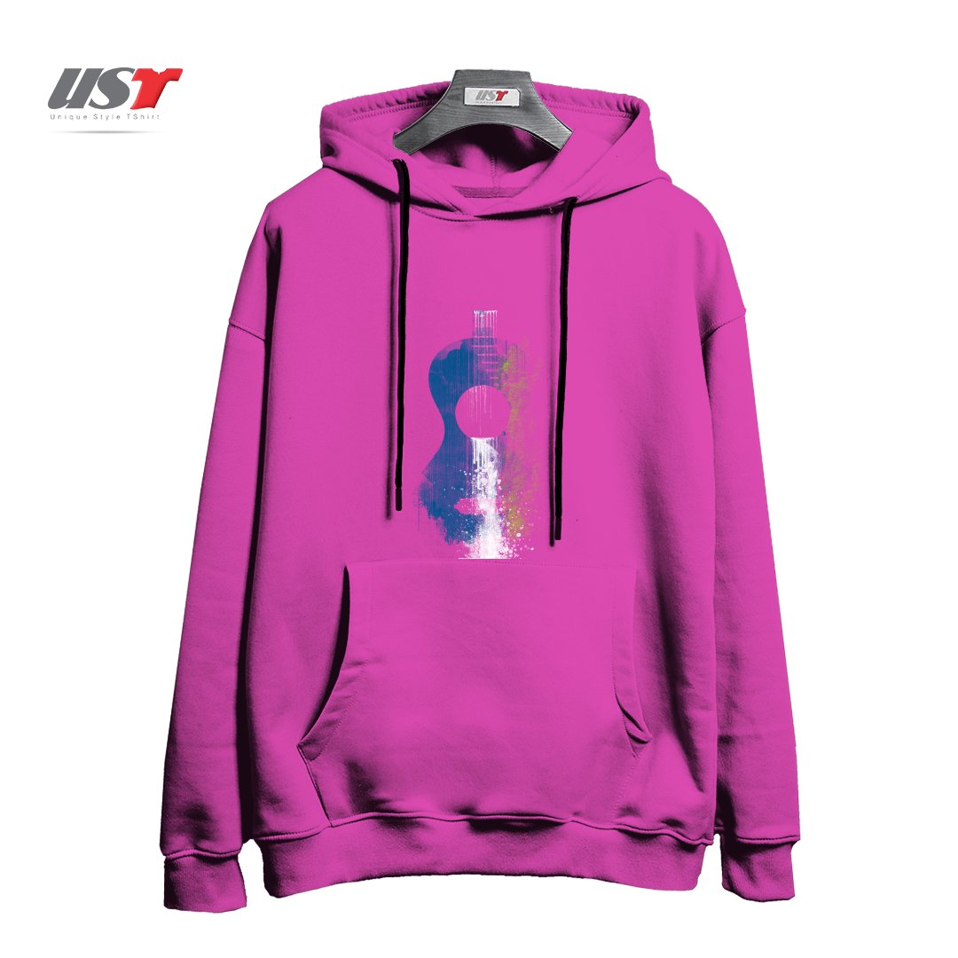 هودی اورسایز طرح BLUES