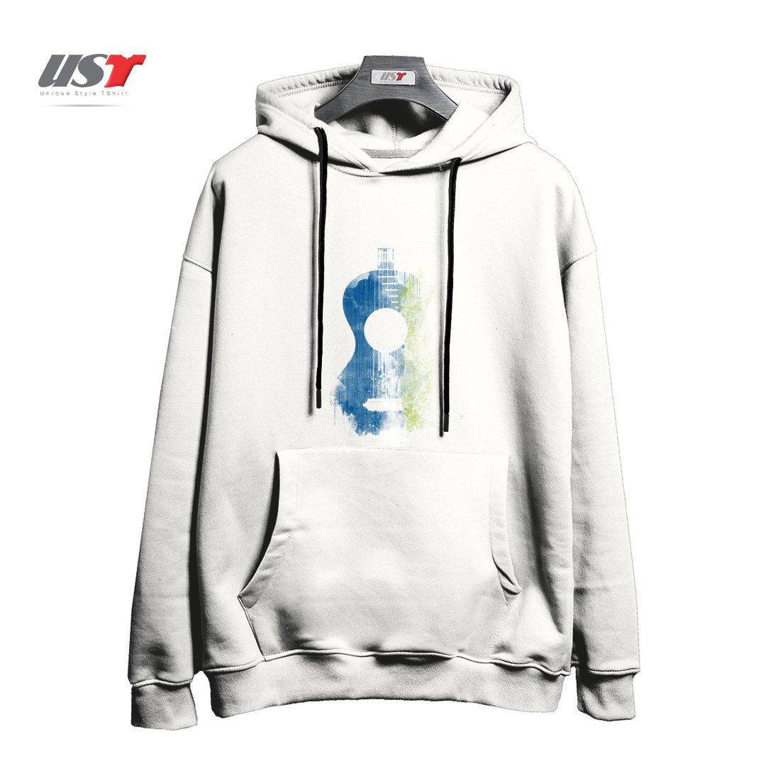 هودی اورسایز طرح BLUES