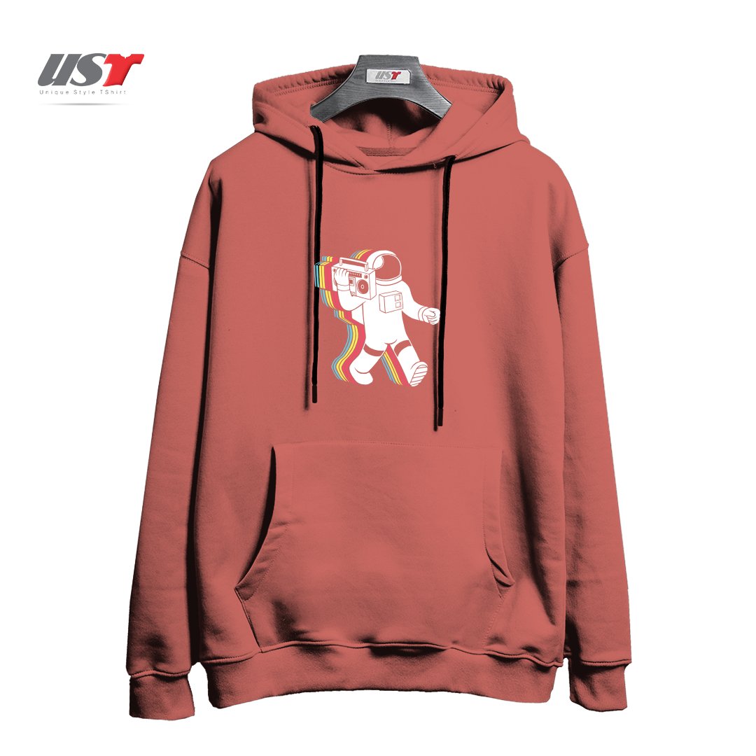 طرح FUNKALICIOUSFUNKALICIOUS هودی اورسایزرنگ آجری