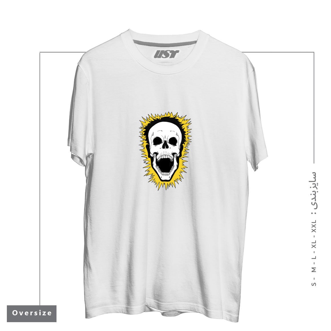 تیشرت اورسایز طرح JOLT