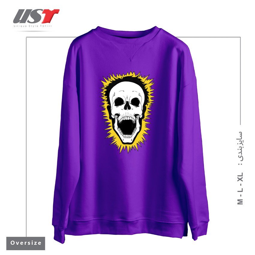 سوییشرت اورسایز طرح JOLT