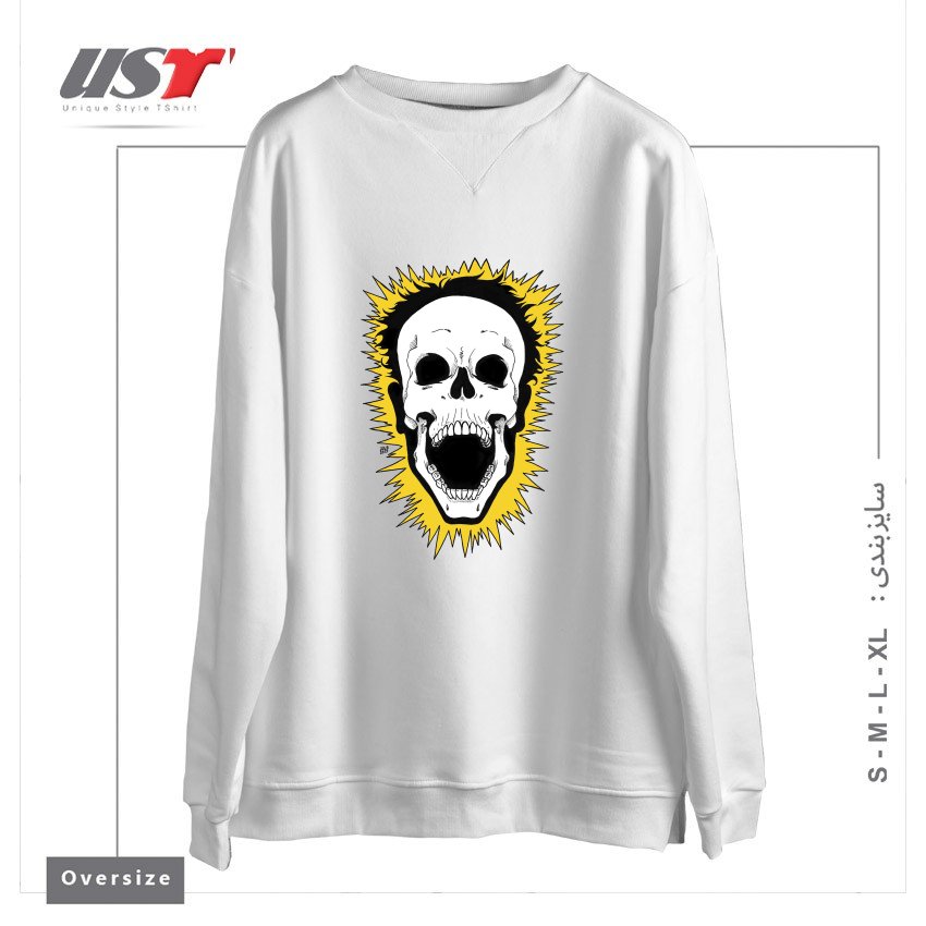 سوییشرت اورسایز طرح JOLT