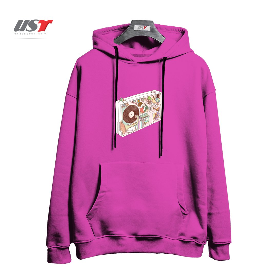 هودی اورسایز طرح INSIDE ANALOG2