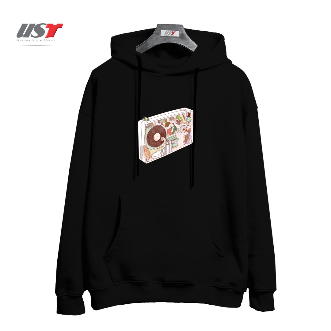 هودی اورسایز طرح INSIDE ANALOG2