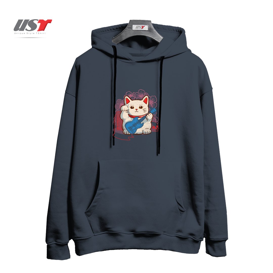 طرح LUCKY ROCK هودی اورسایزرنگ دودی