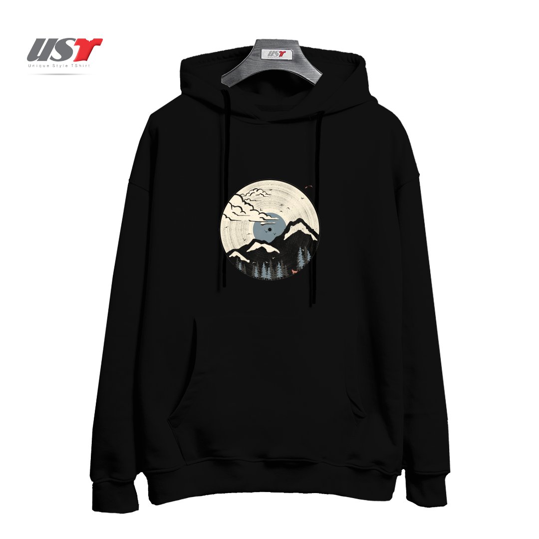 طرح MTN LP... (BLUE VARIANT) هودی اورسایزرنگ مشکی