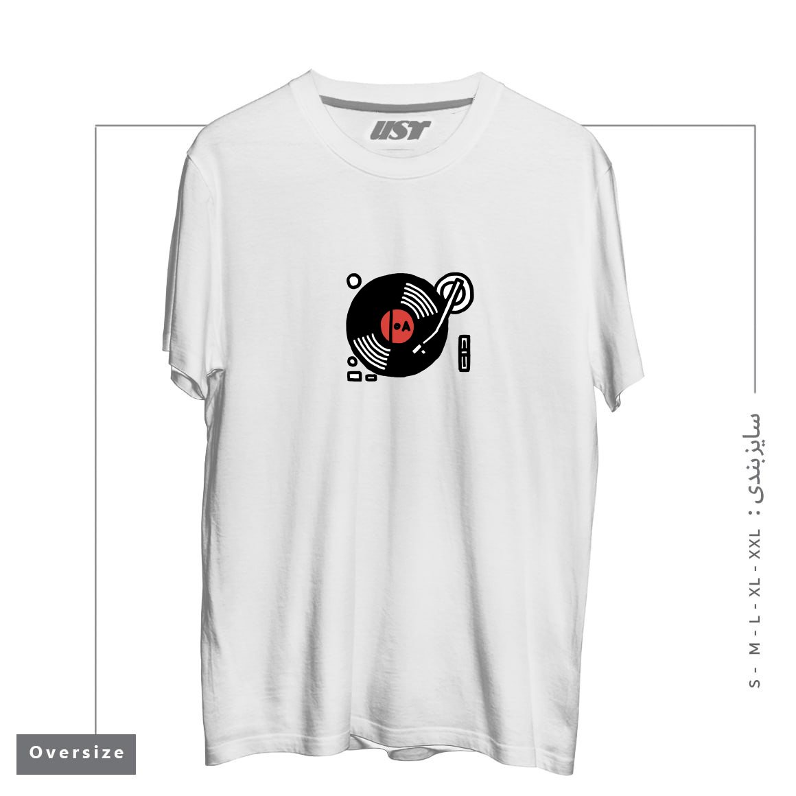 تیشرت اورسایز طرح SCRATCH MY BACK