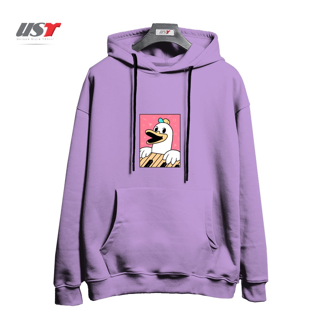 هودی اورسایز طرح SYNTH DUCK