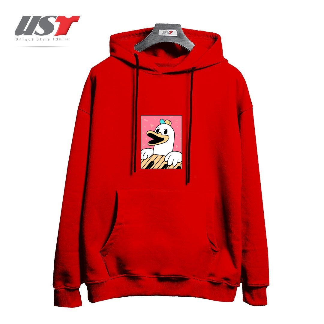 هودی اورسایز طرح SYNTH DUCK